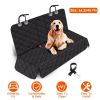 maDog Car Seat Cover Waterproof Scratchproof Pet Car Rear Protector Mat Pet Back Seat Cover with Dog Seat Belt for Car Truck SUV