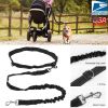 Hands-Free Dogs Leash Waist Belt Retractable Dog Leash Dog Running Reflective Training Leash