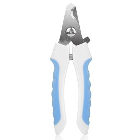 Dog Nail Clippers Pet Cat Nail Toe Trimmer Stainless Steel Grooming Tool Free Nail File Small Medium Large Dogs (Option: S)