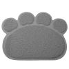Dog Cat Bowl Mat Pet Food Water Feeding Mat Non-slip Pet Dish Tray Mat Paw Clean Placemat