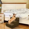 Dog Stairs Pet Step For Bed Couch Sofa Car 3 Steps Soft Foam Detachable Dogs Cats Climb Ladder